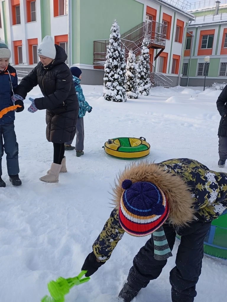 Зимние забавы.