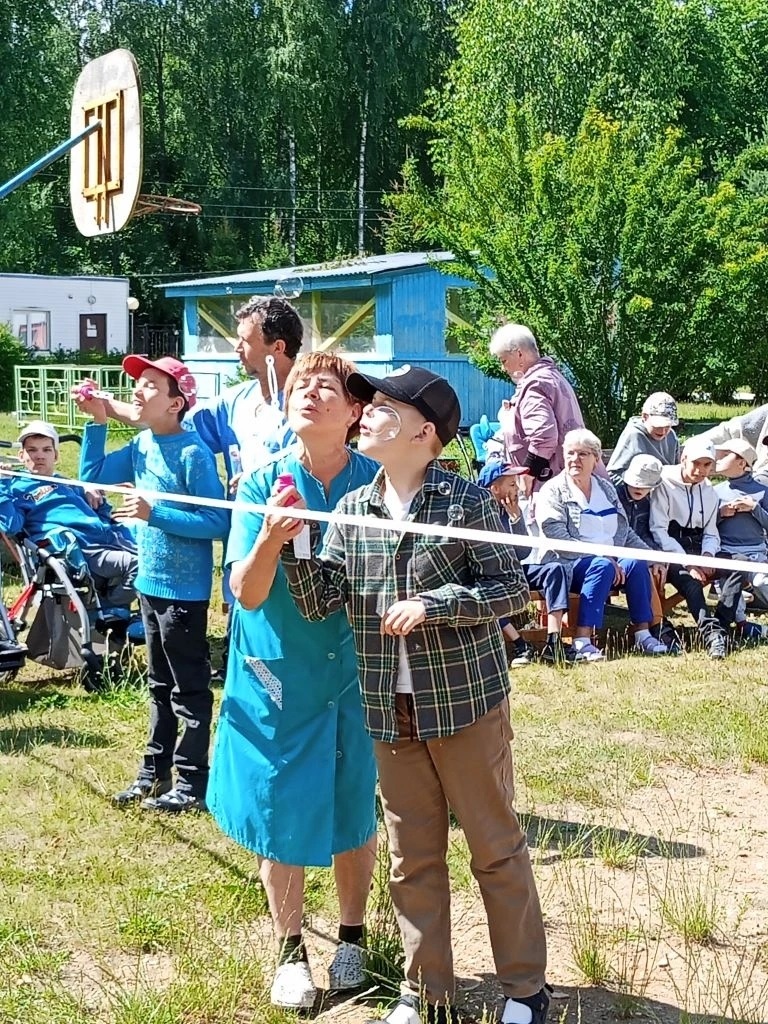 Праздник мыльных пузырей.