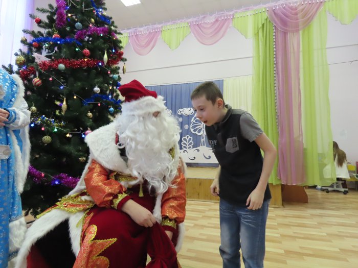 Новогодний праздник от студентов