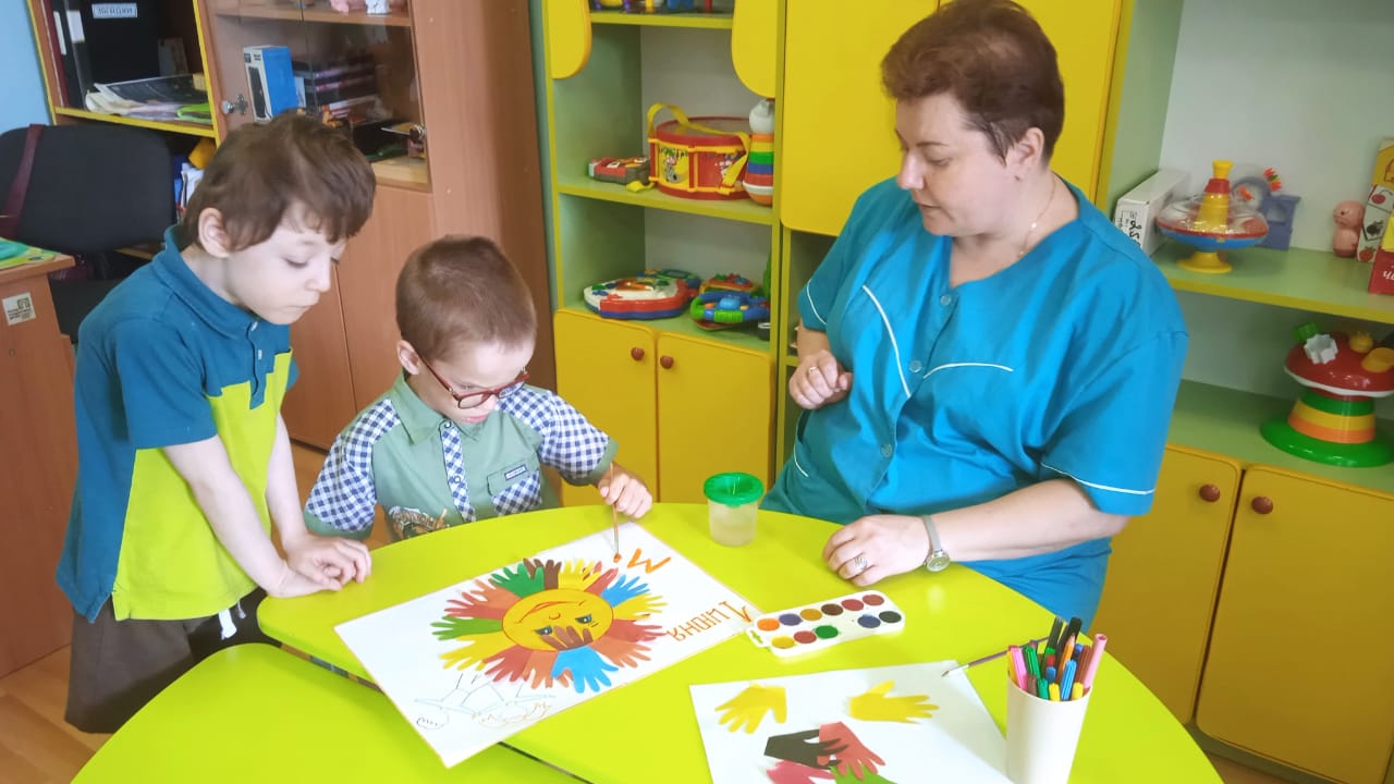 Аппликация к Дню защиты детей