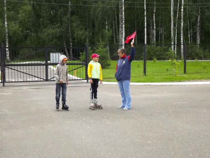 Первенство интерната по езде на роликовых коньках