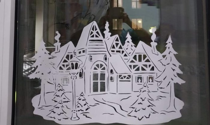 Новогодние окна