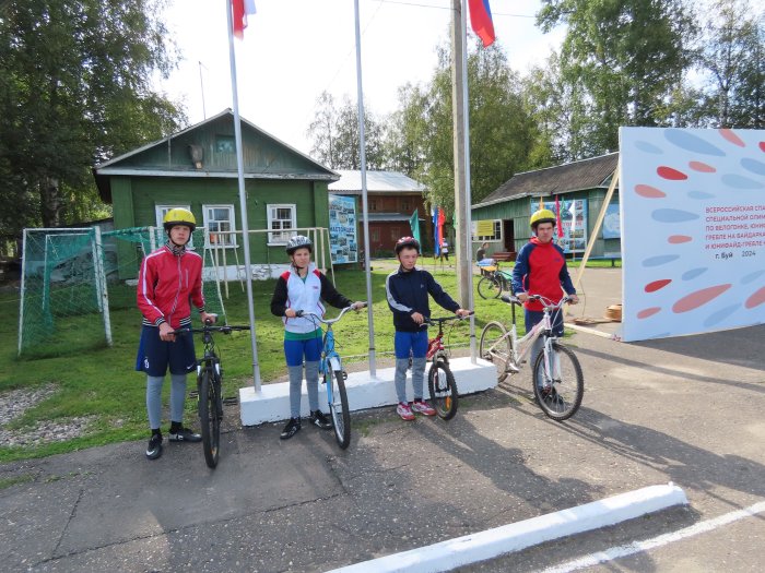  Всероссийская Спартакиада Специальной Олимпиады по велогонке