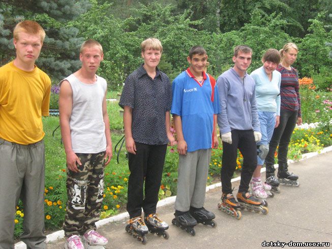 Первенство интерната по бегу на роликовых коньках