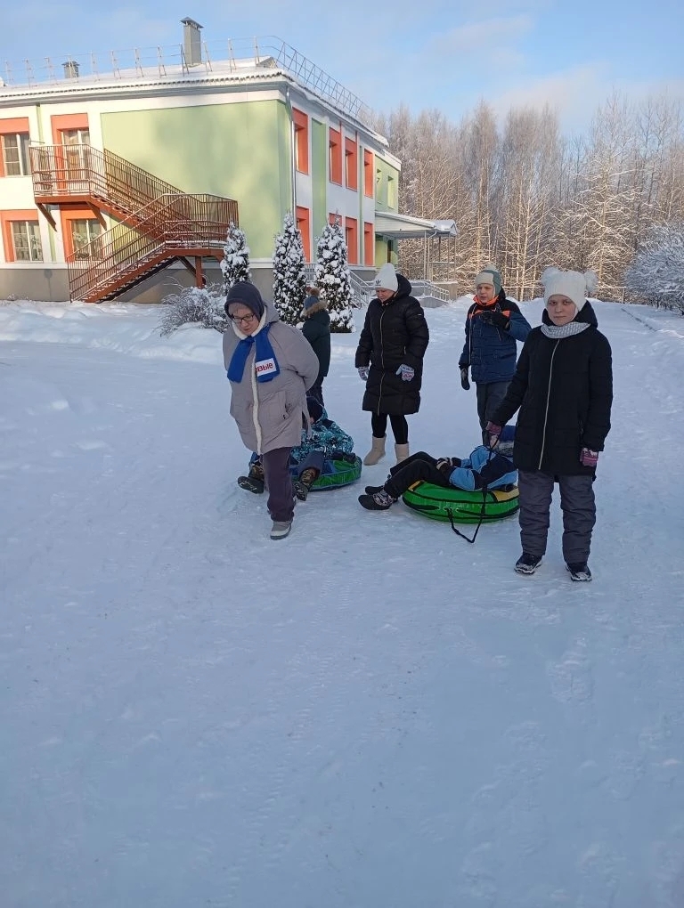 Зимние забавы.