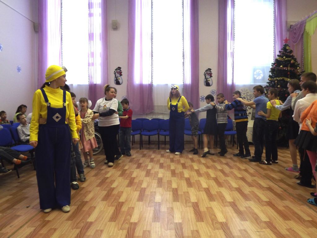 Развлекательная программа "Миньоны"