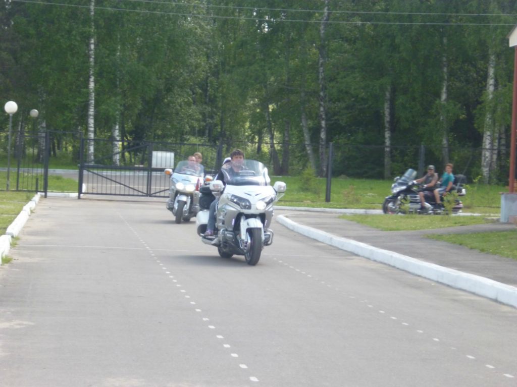 И снова к нам в гости приехали байкеры!
