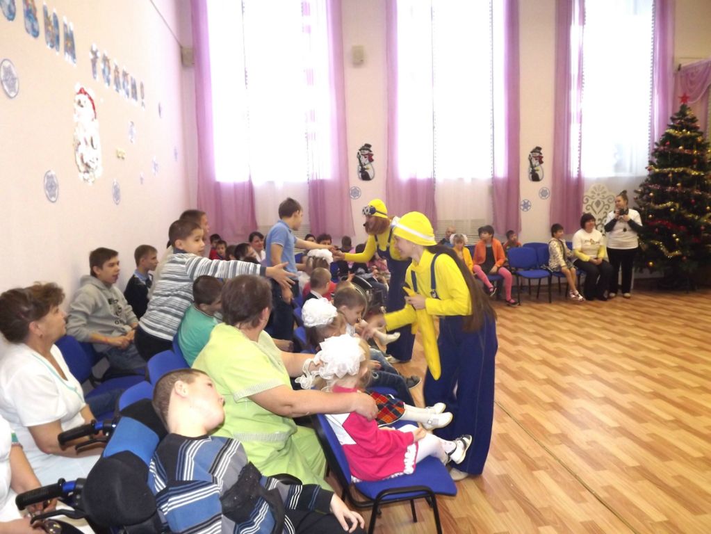 Развлекательная программа "Миньоны"
