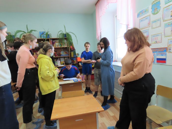 Студенты в гостях