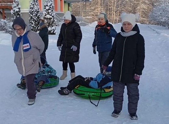 Зимние забавы.