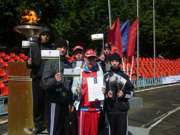 Участие во Всероссийском Олимпийском дне.