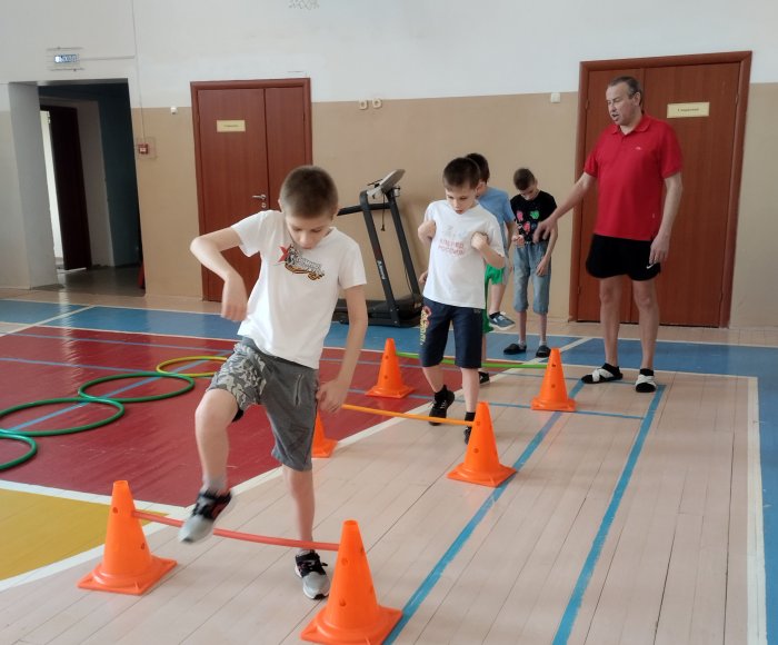 Урок физкультуры