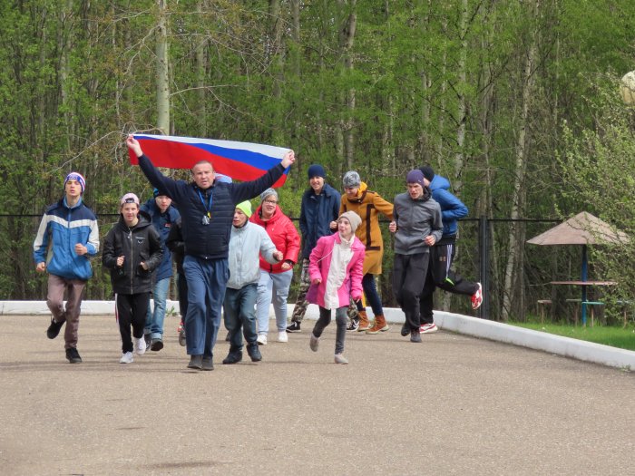 Бег на улице