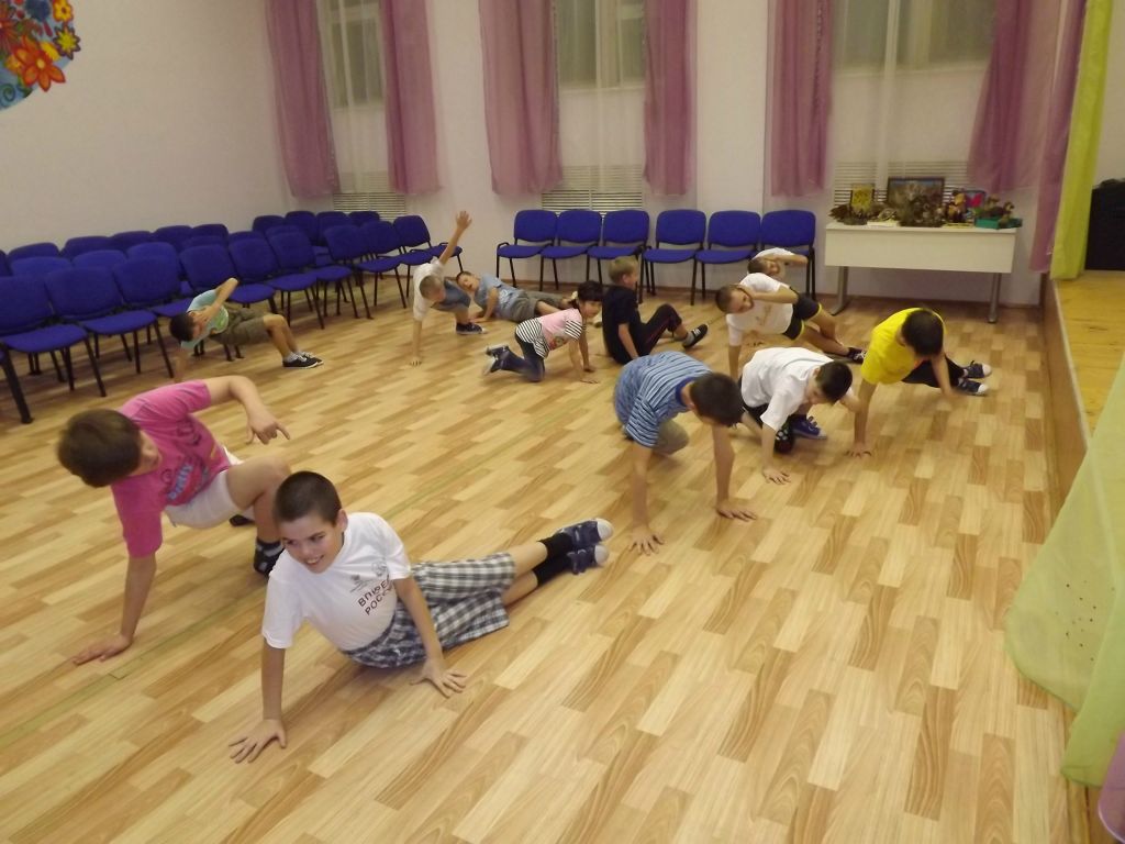 Очередной урок танцев