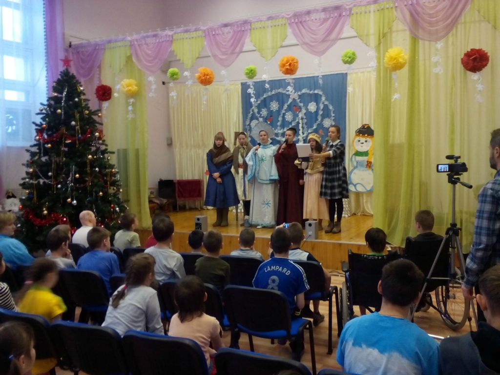Спектакль от воскресной школы