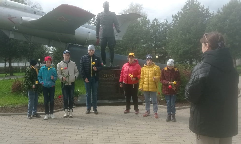 Посещение памятников