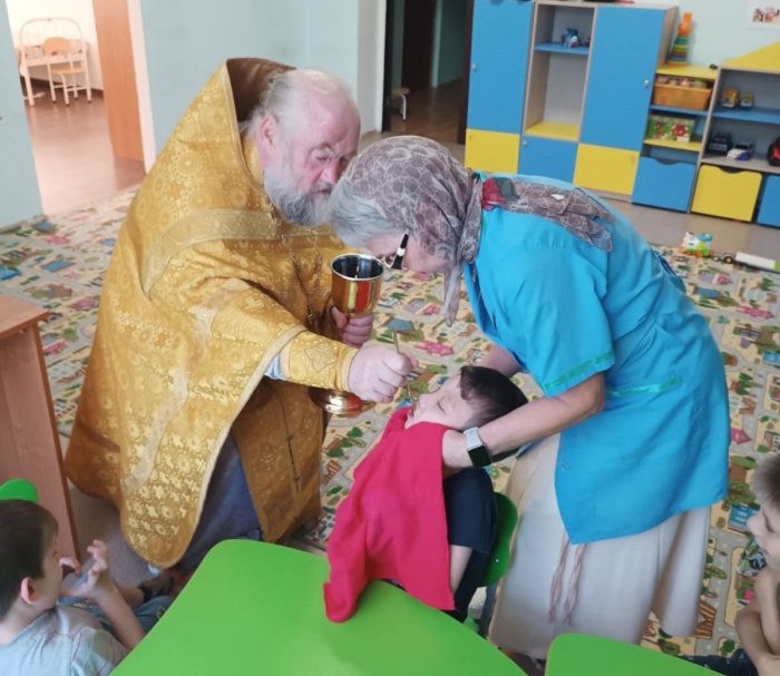 Причастие в младшей группе