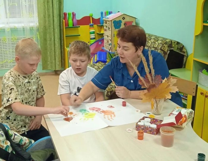 Наши яркие ладошки!