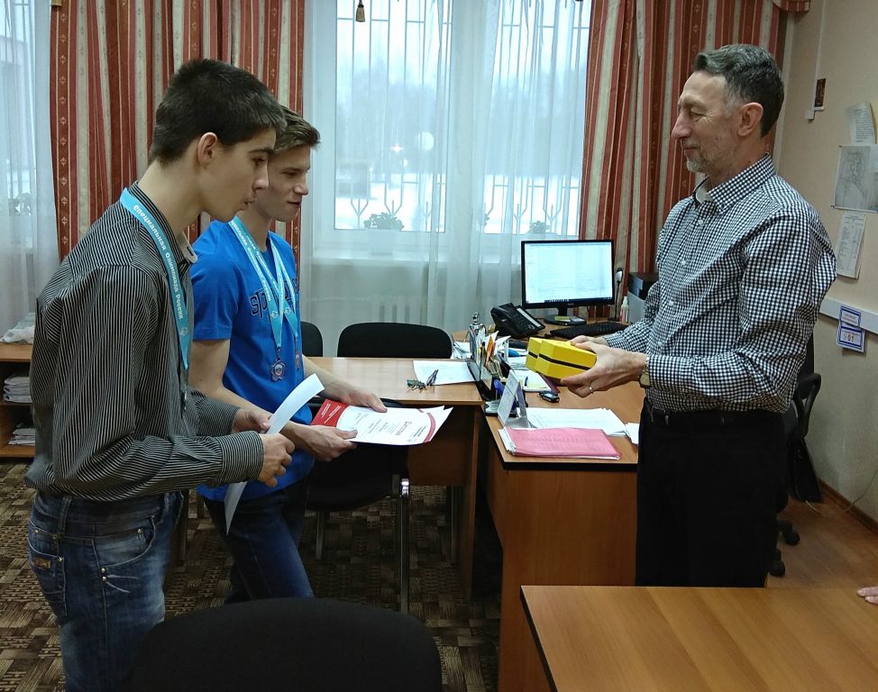 Чествование призёров