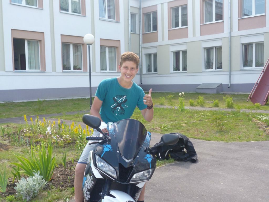 И снова к нам в гости приехали байкеры!
