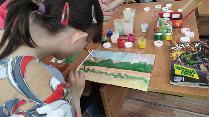 Творчество в прямом эфире