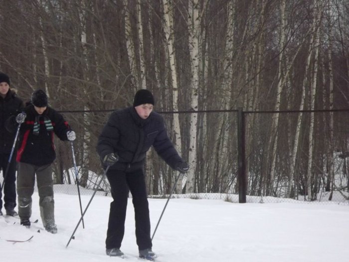 Первенство интерната по лыжам