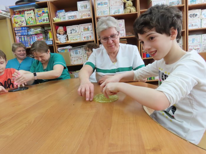 Мастер-класс "Слайм"