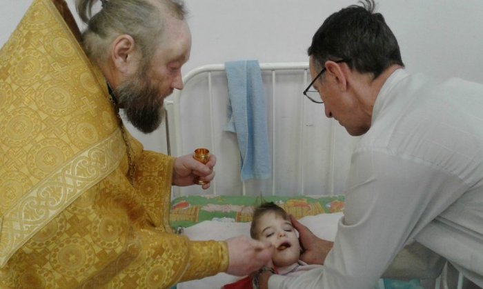 Причащение в группах