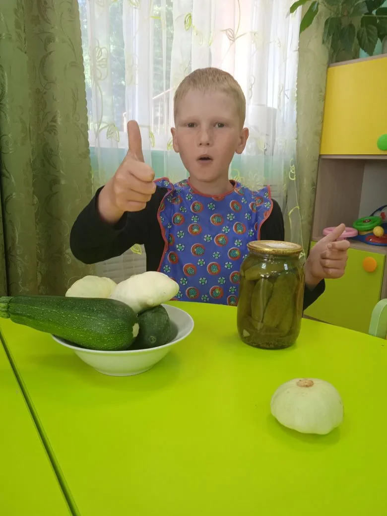 Беседа об овощах.