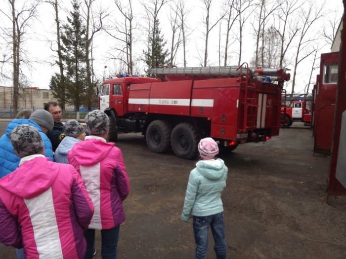 Онлайн-экскурсия в пожарную часть