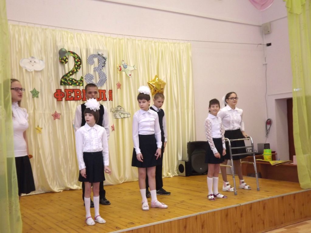Концерт к 23 февраля