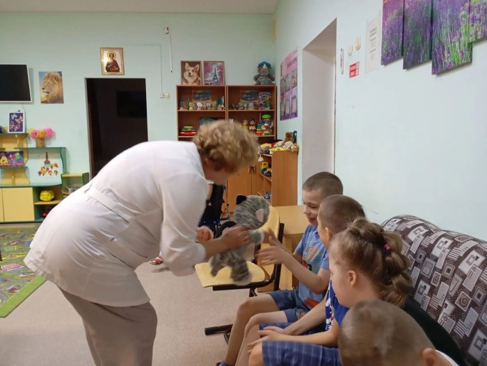 В сказке с Муркой