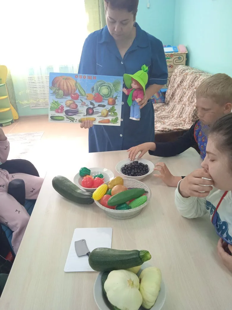 Беседа об овощах.
