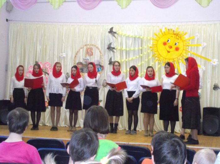 Воскресная школа у нас в гостях