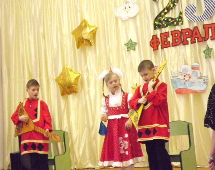 Концерт к 23 февраля