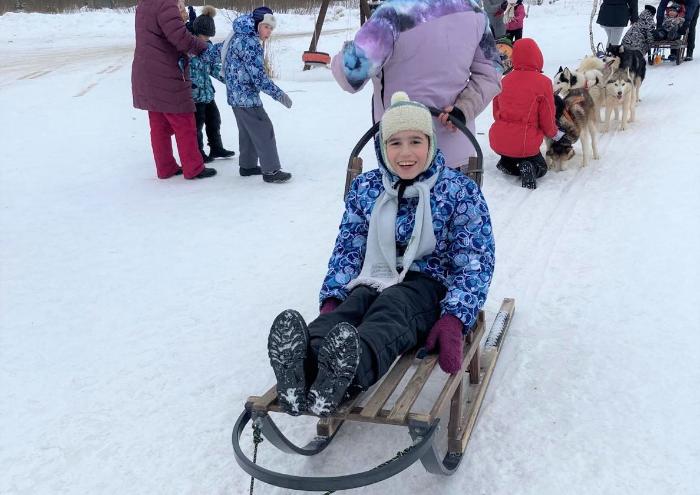 В гости к хаскам