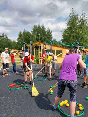 В мире спорта и сказок - в поисках волшебного клада