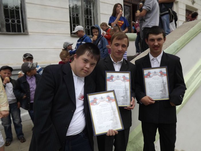 Награждение юных дарований