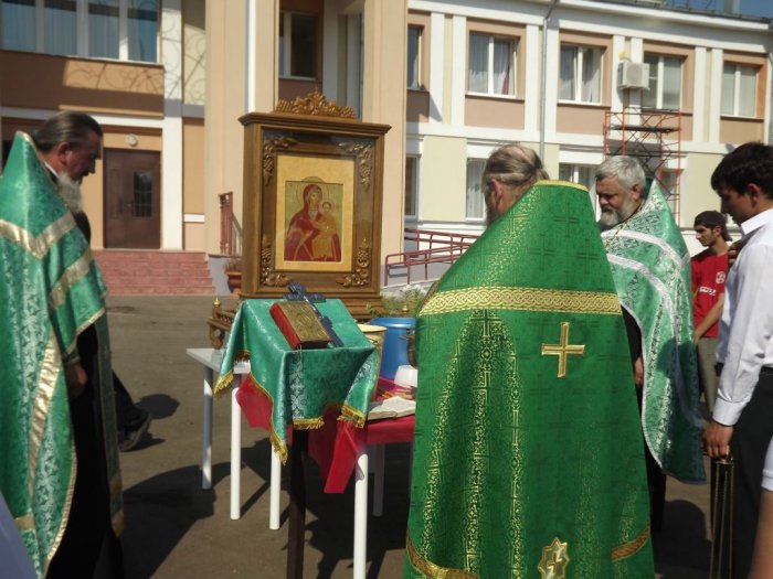 Освящение нового корпуса детского дома