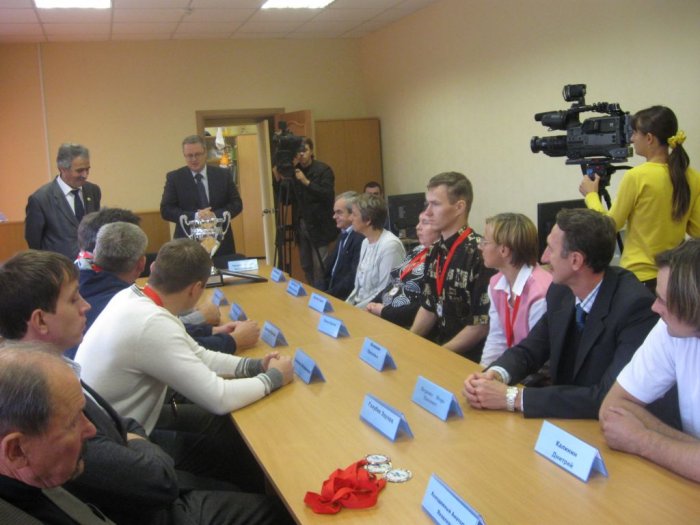 Награждение наших спортсменов по итогам Второй Параспартакиады ЦФО