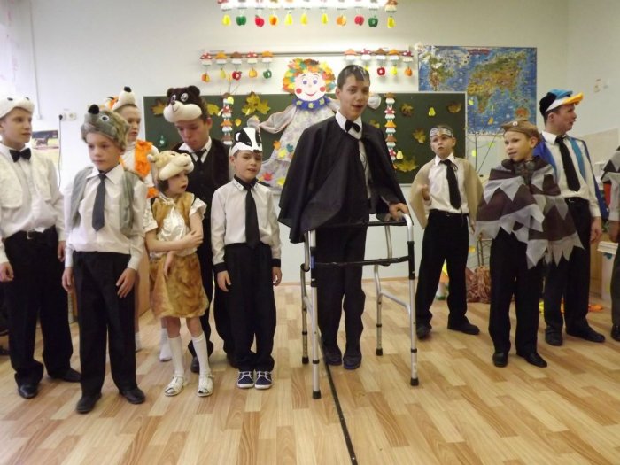 Праздник осени у школьников