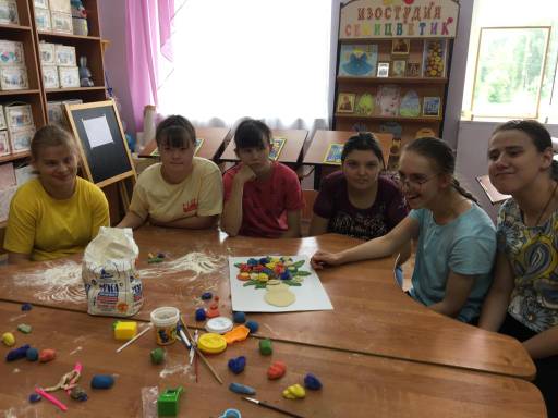 Лепка из солёного теста