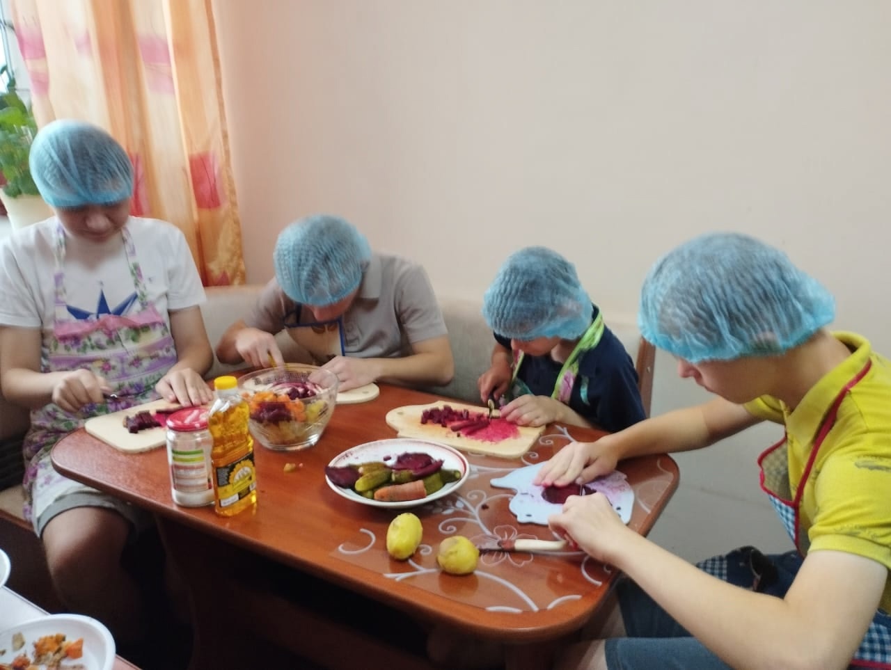 Приготовление винегрета