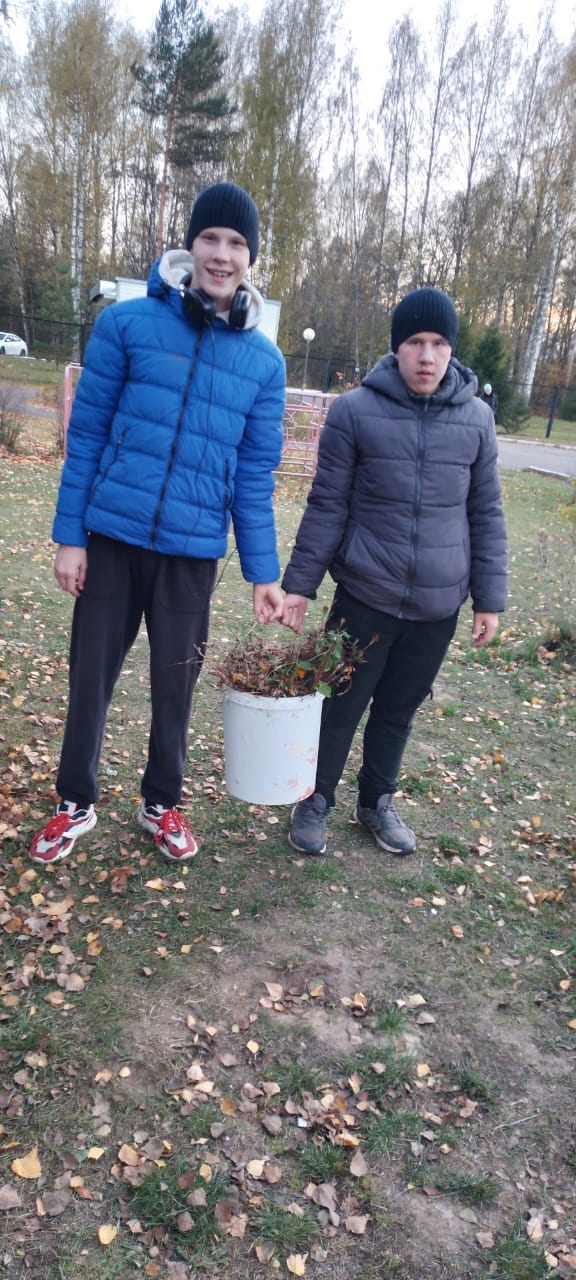 Уборка листвы