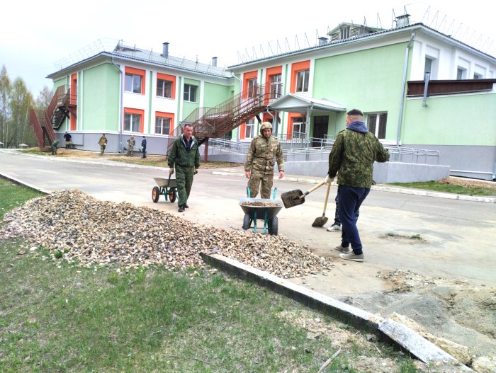 Субботник от УМВД