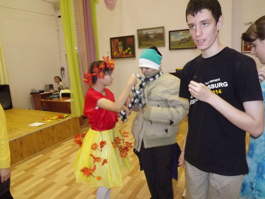 Праздник у школьников