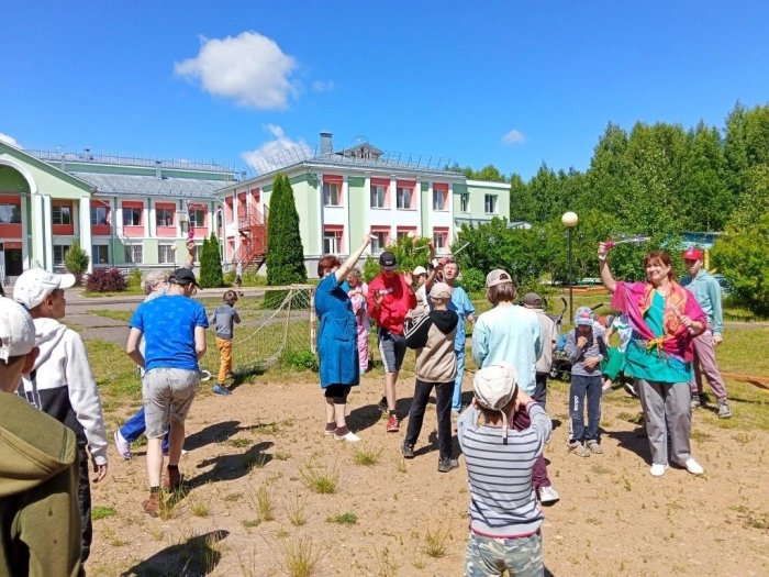 Праздник мыльных пузырей.