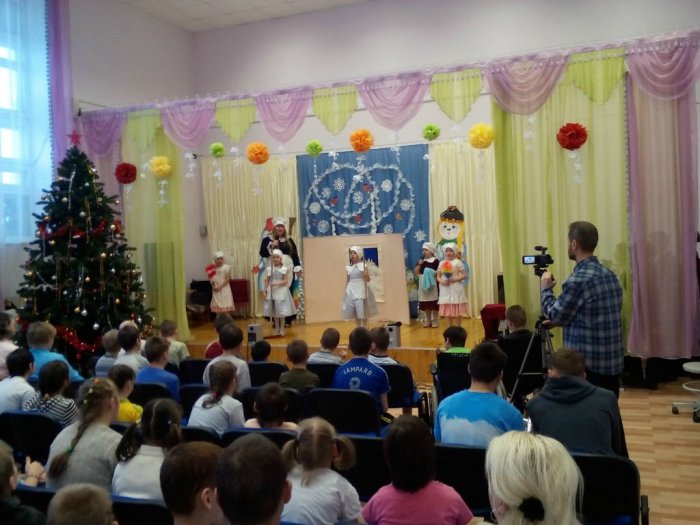 Спектакль от воскресной школы