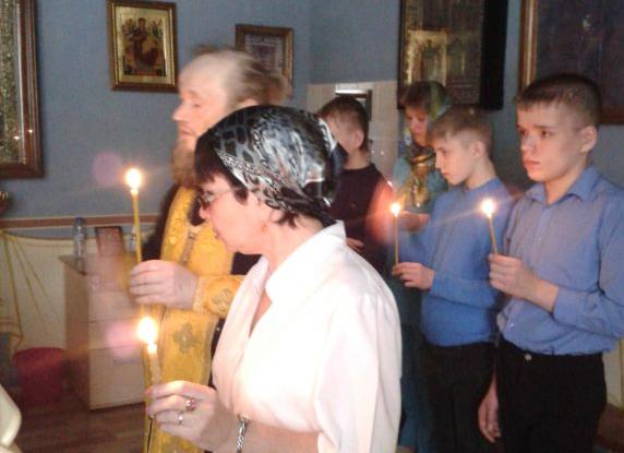 Великопостные богослужения