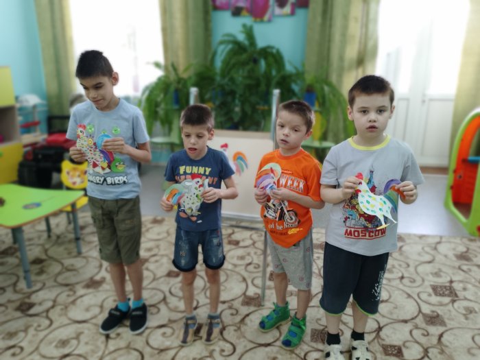 Занятие у малышей